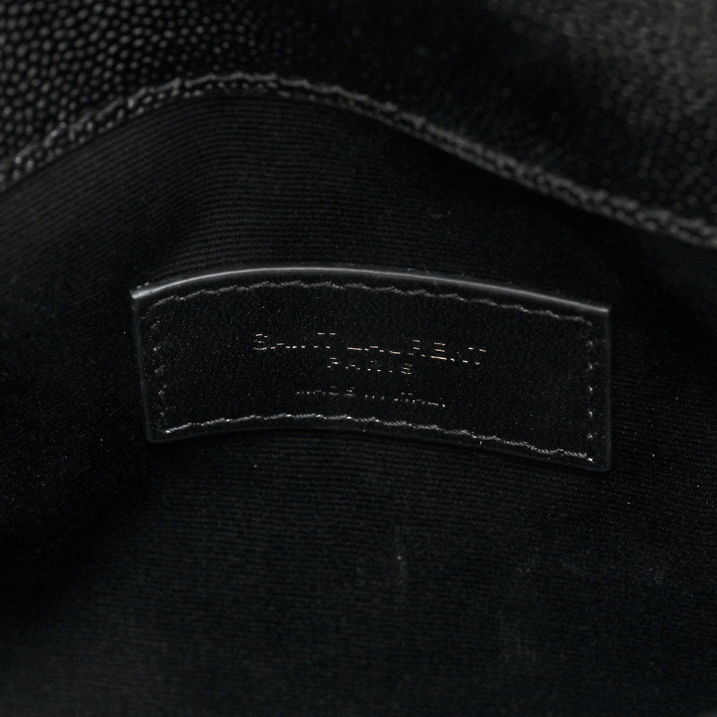 Grain De Poudre Monogram Uptown Pouch Black
