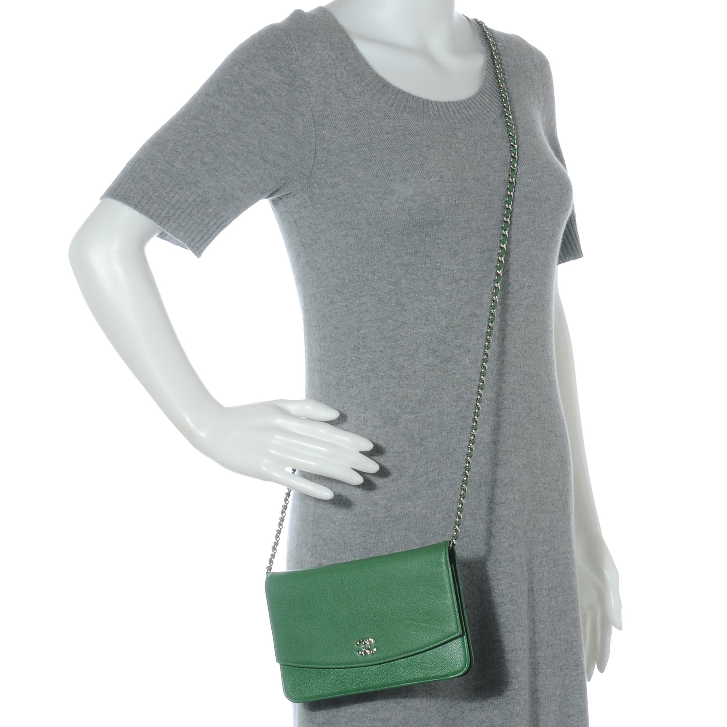 Caviar Wallet On Chain WOC Green