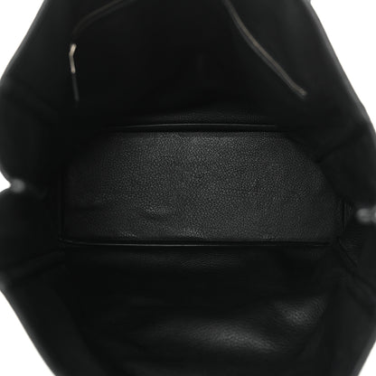 Hermes Taurillon Clemence Victoria II Cabas 35 Black 5 of 15