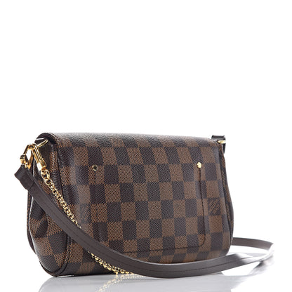 Louis Vuitton Damier Ebene Favorite PM 3 of 11