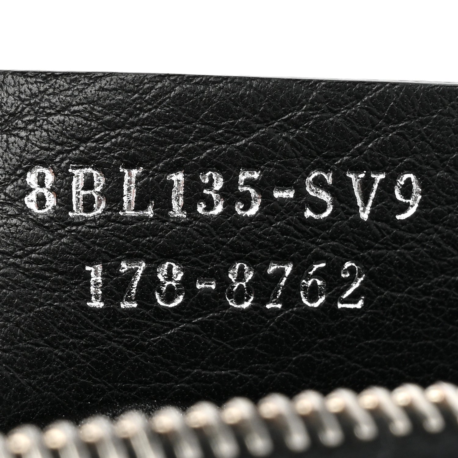 Fendi Shiny Nappa Crystal Croc Tail Mini By The Way Boston Bag Black Smoky Quartz 7 of 12
