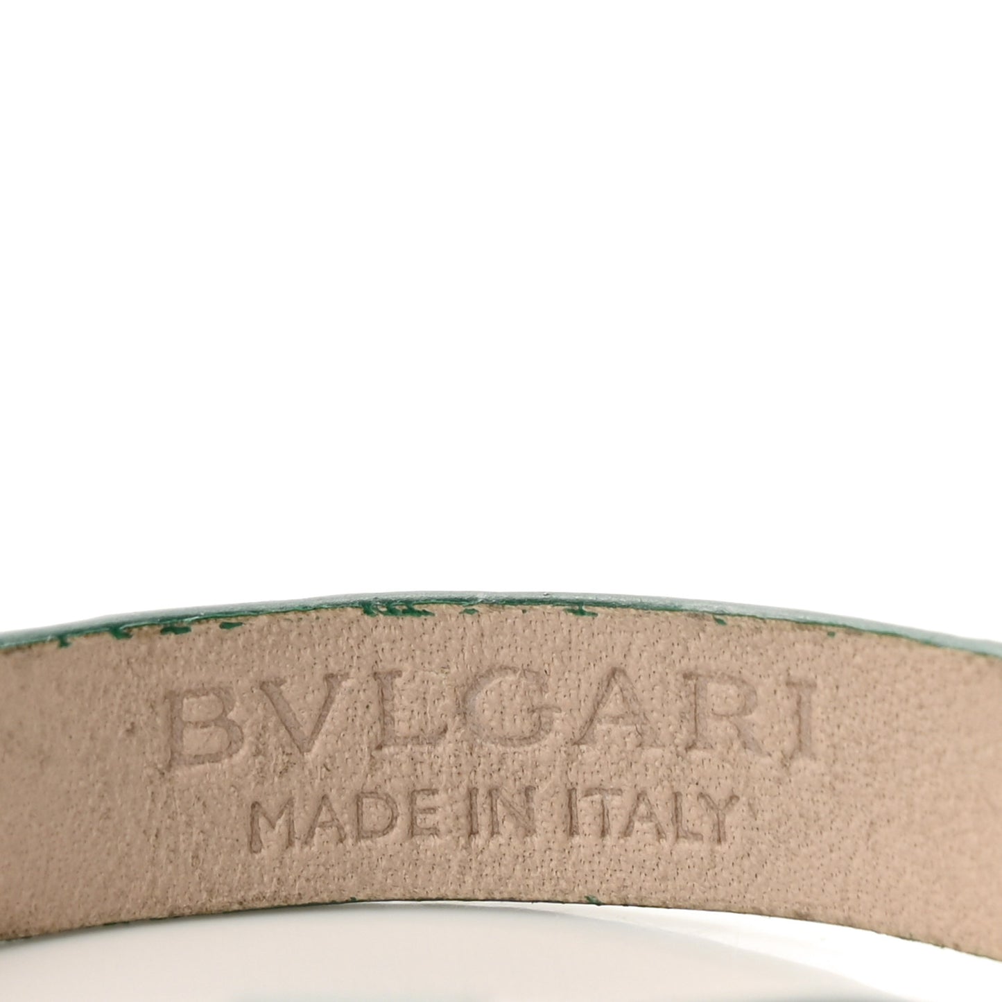 Galuchat Serpenti Forever Bracelet Green
