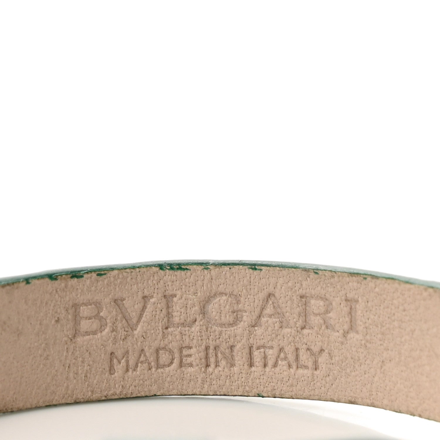 Bulgari Galuchat Serpenti Forever Bracelet Green 4 of 7