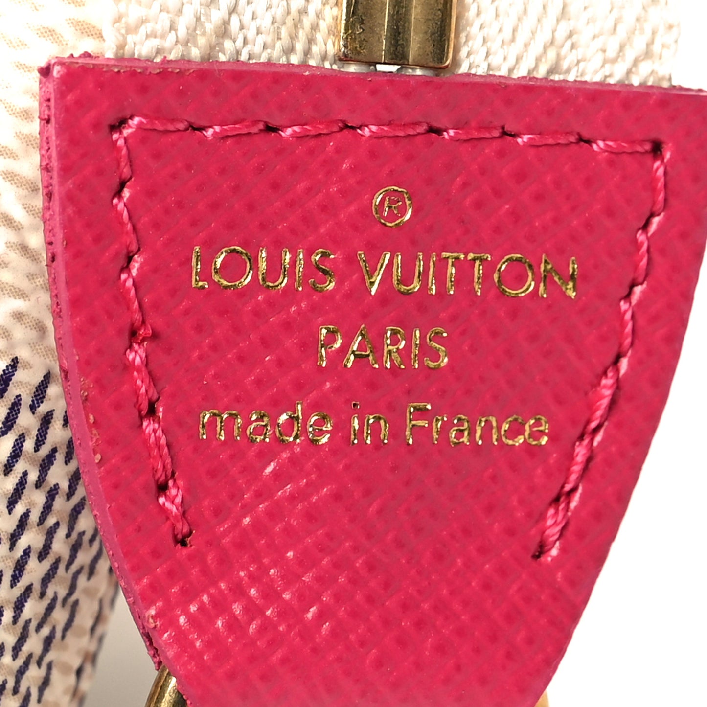Damier Azur 2021 Christmas Animation Hollywood Mini Pochette Accessories Fuchsia