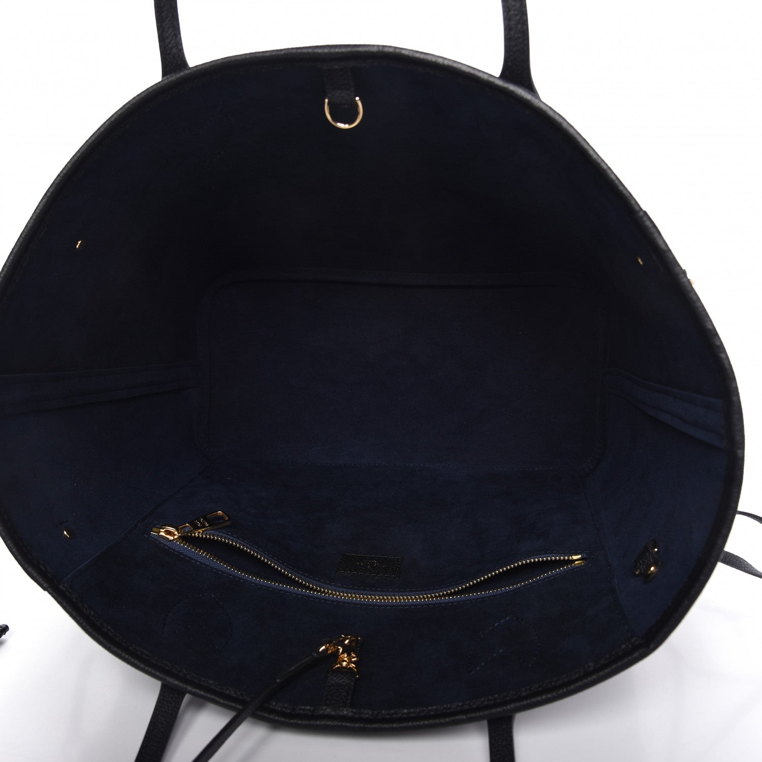 Louis Vuitton Empreinte Monogram Giant Neverfull MM Black 5 of 8