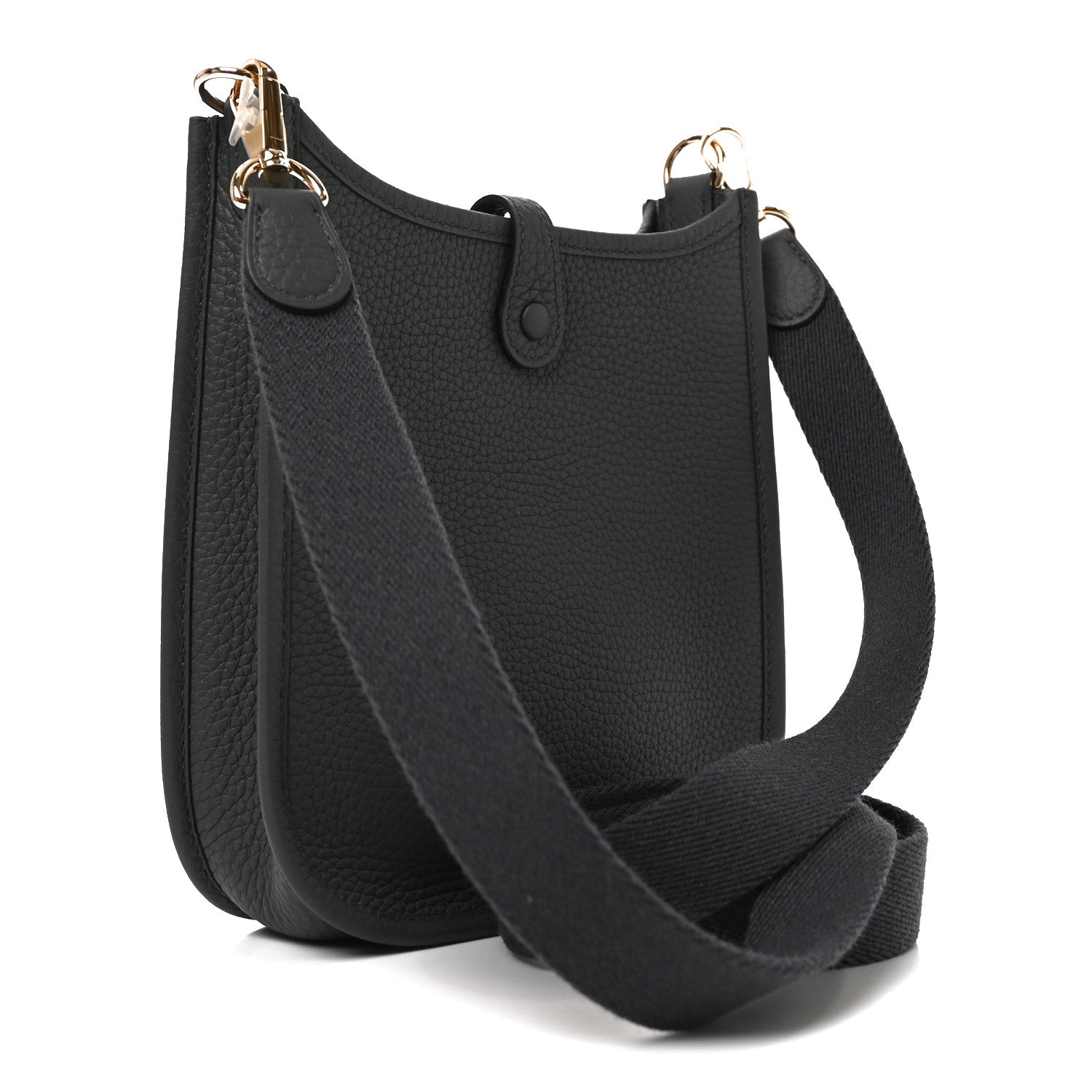 Hermes Taurillon Clemence Evelyne TPM Gris Misty 3 of 11