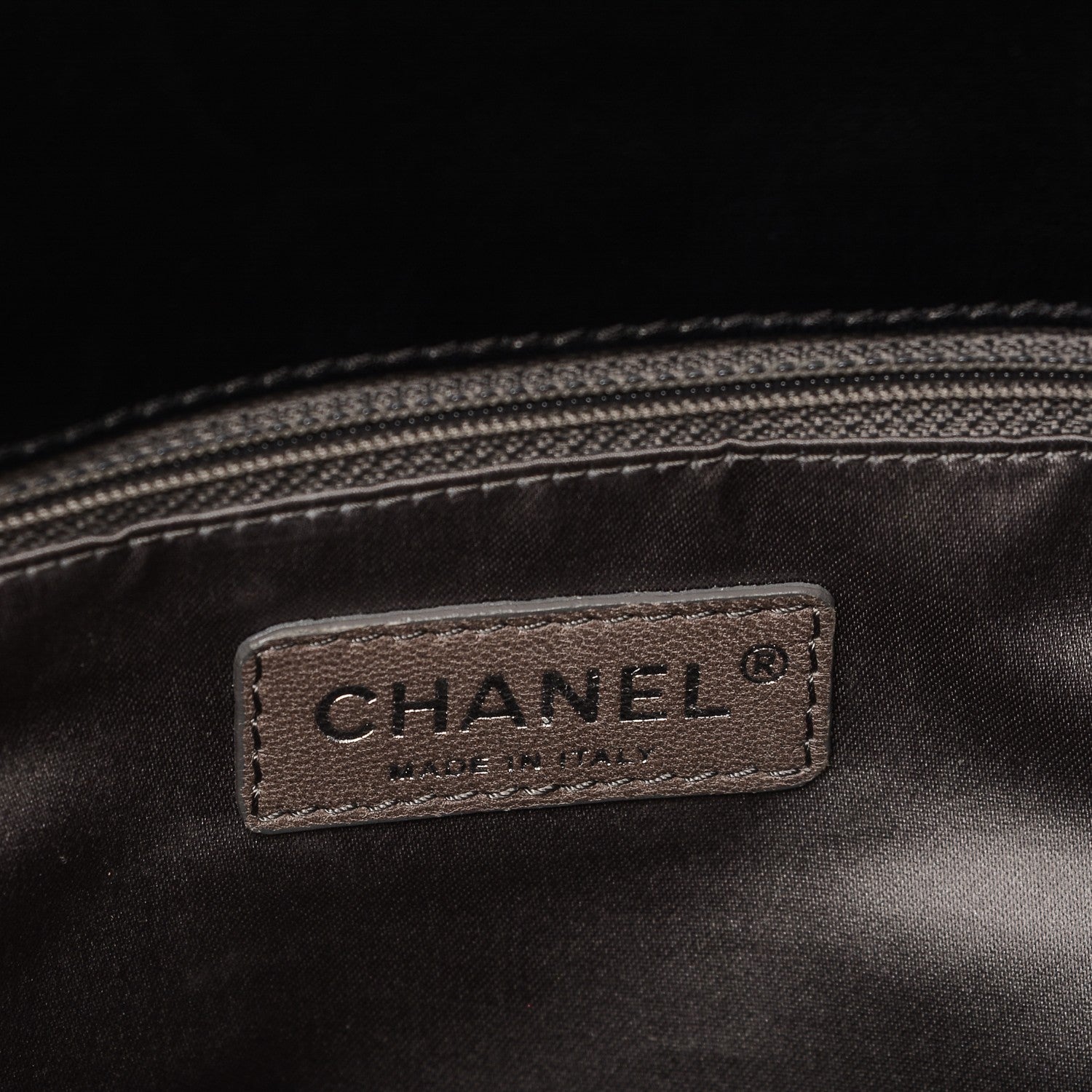 Chanel Lambskin Tweed Double Stitch Maxi Flap Black 6 of 7