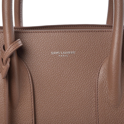 Saint Laurent Grained Calfskin Small Sac De Jour Old Rose 6 of 9
