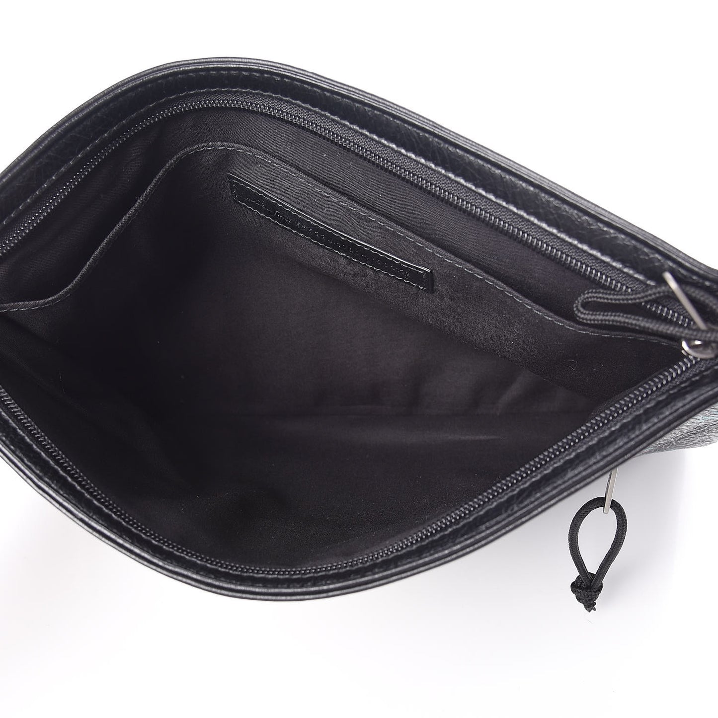 Agneau Arena Graffiti All Over Zip Pouch Black Multicolor