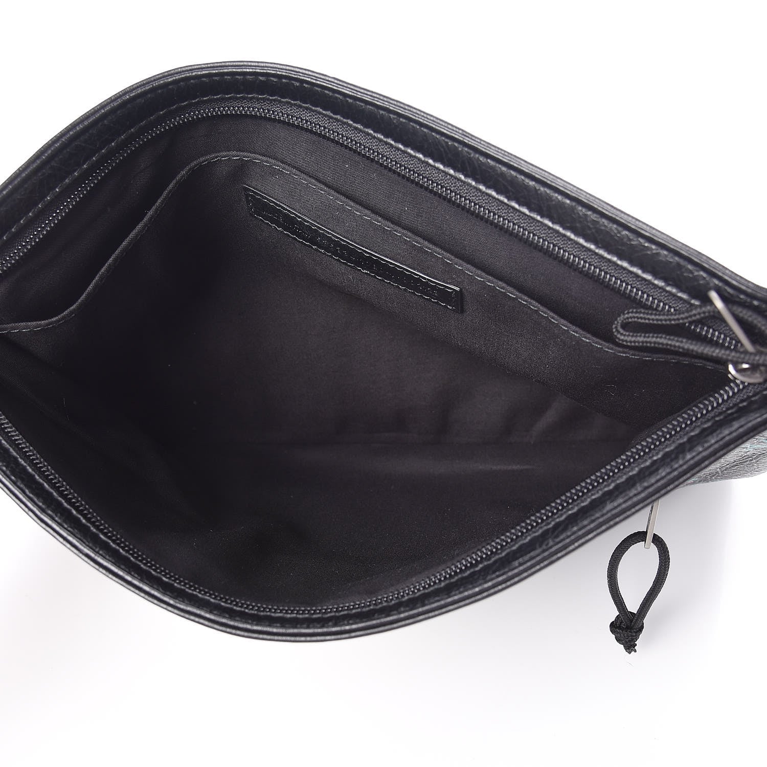 Balenciaga Agneau Arena Graffiti All Over Zip Pouch Black Multicolor 5 of 6