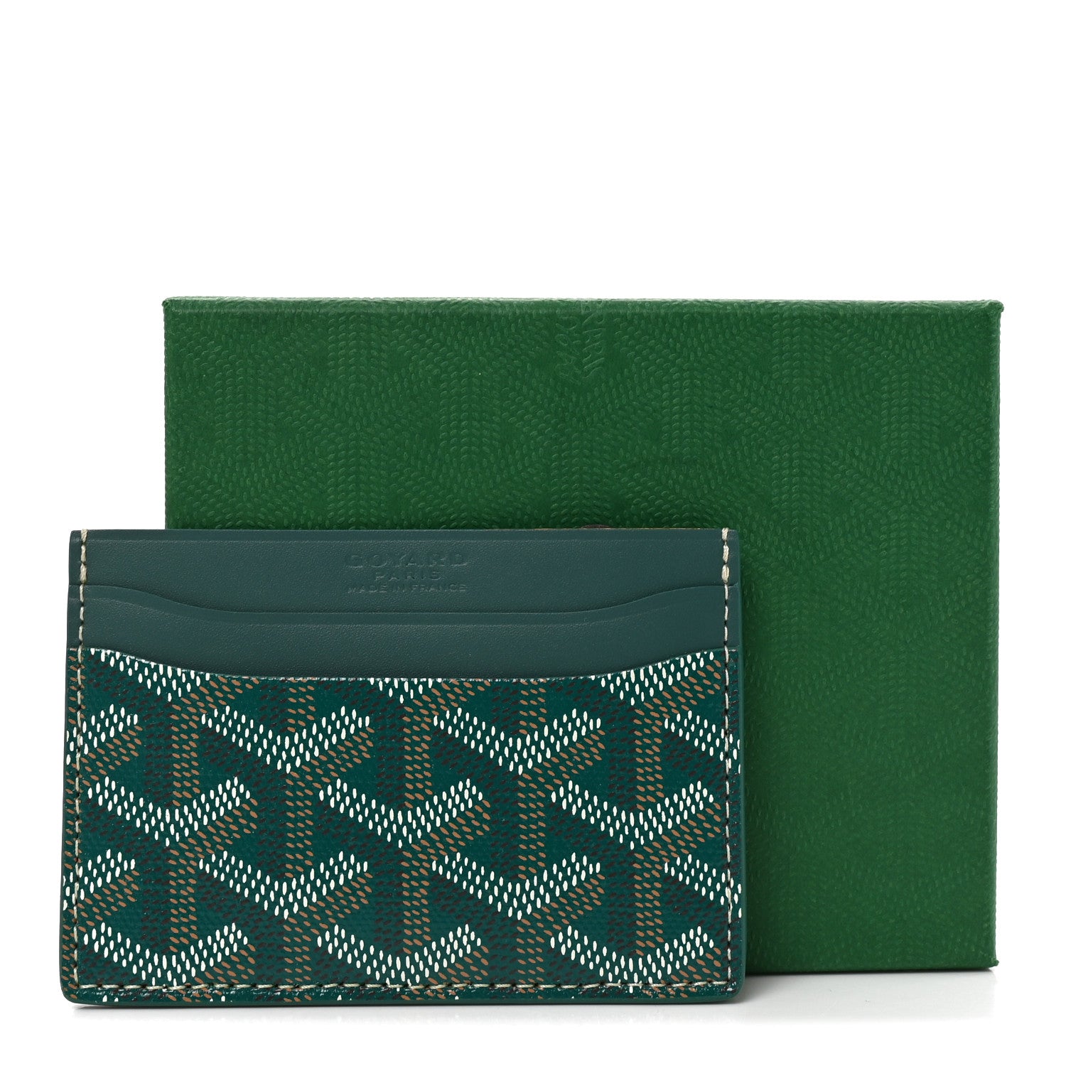 Goyard Goyardine Saint Sulpice Card Holder Green 7 of 7