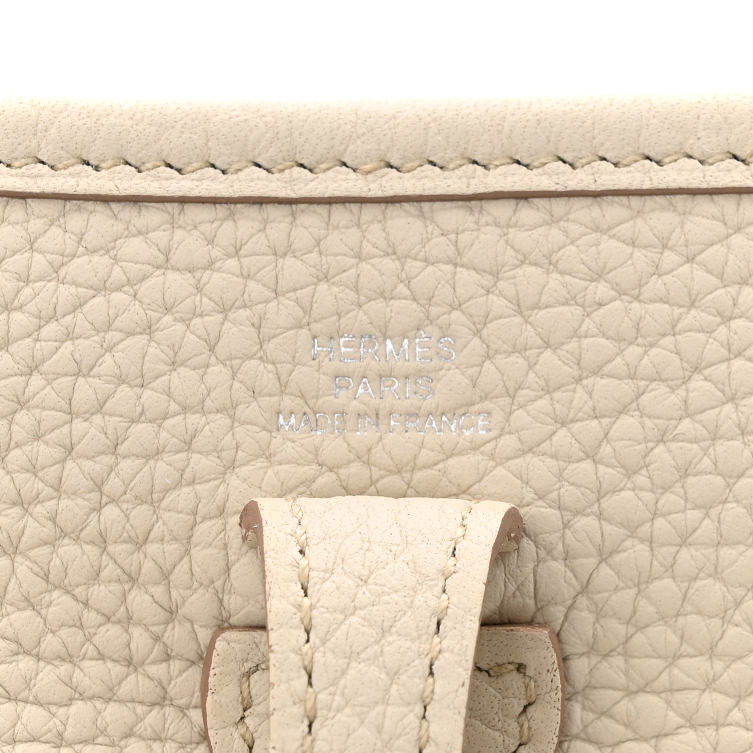 Hermes Taurillon Clemence Amazone Evelyne TPM Beton 6 of 11
