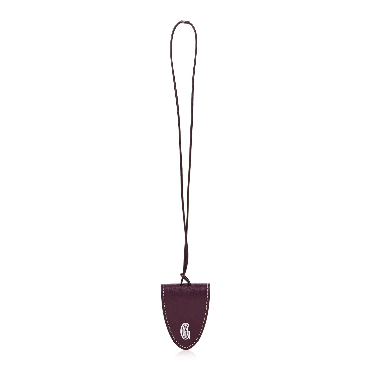 Goyard Calfskin Bag Clip Bordeaux 1 of 4