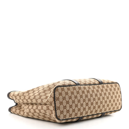 Gucci GG Monogram Large Joy Tote Bag Dark Brown 4 of 11