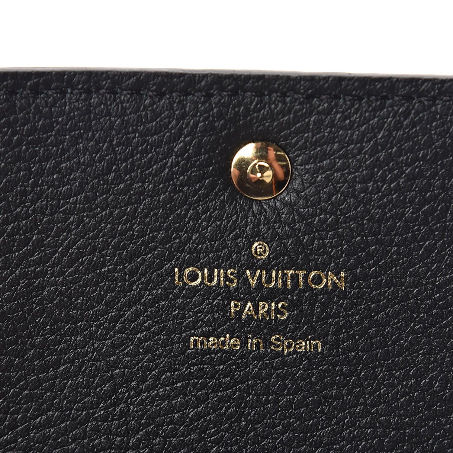 Louis Vuitton Empreinte Business Card Holder Black 5 of 7