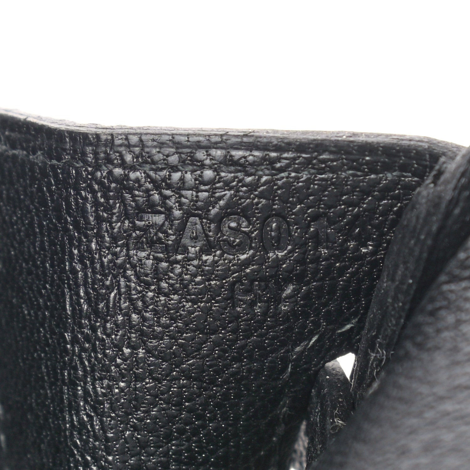 Hermes Togo Birkin 25 Black 7 of 10