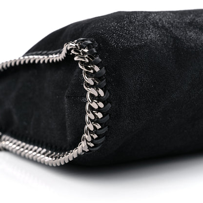 Stella McCartney Shaggy Deer Falabella Fold Over Tote Black 8 of 9
