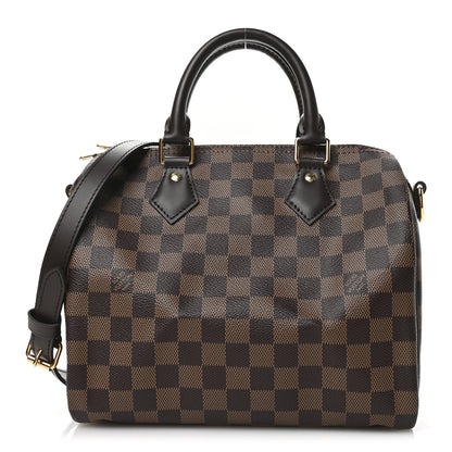 Louis Vuitton Damier Ebene Speedy Bandouliere 25 1 of 10