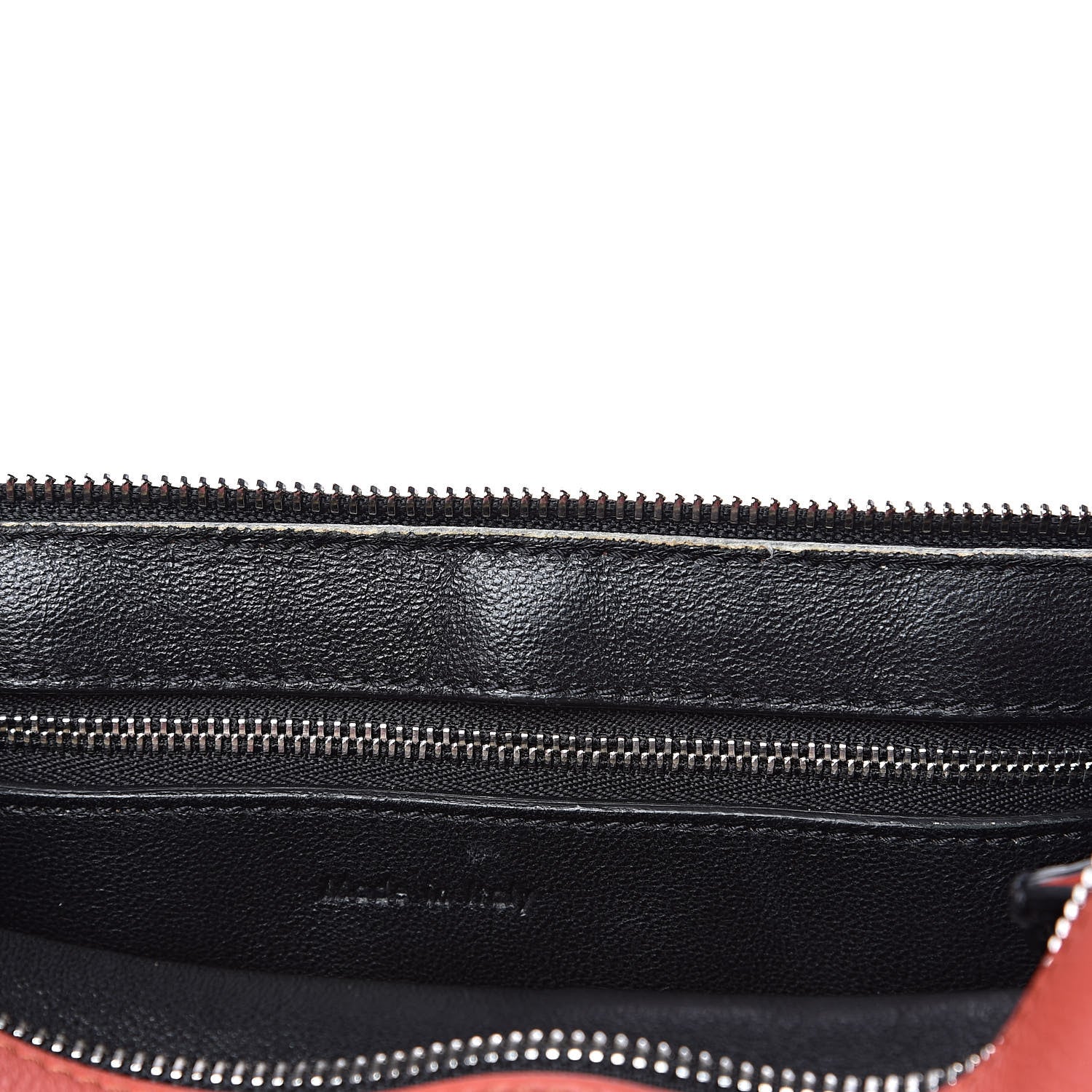 Celine Drummed Calfskin Medium Edge Shoulder Bag Terracotta 14 of 14