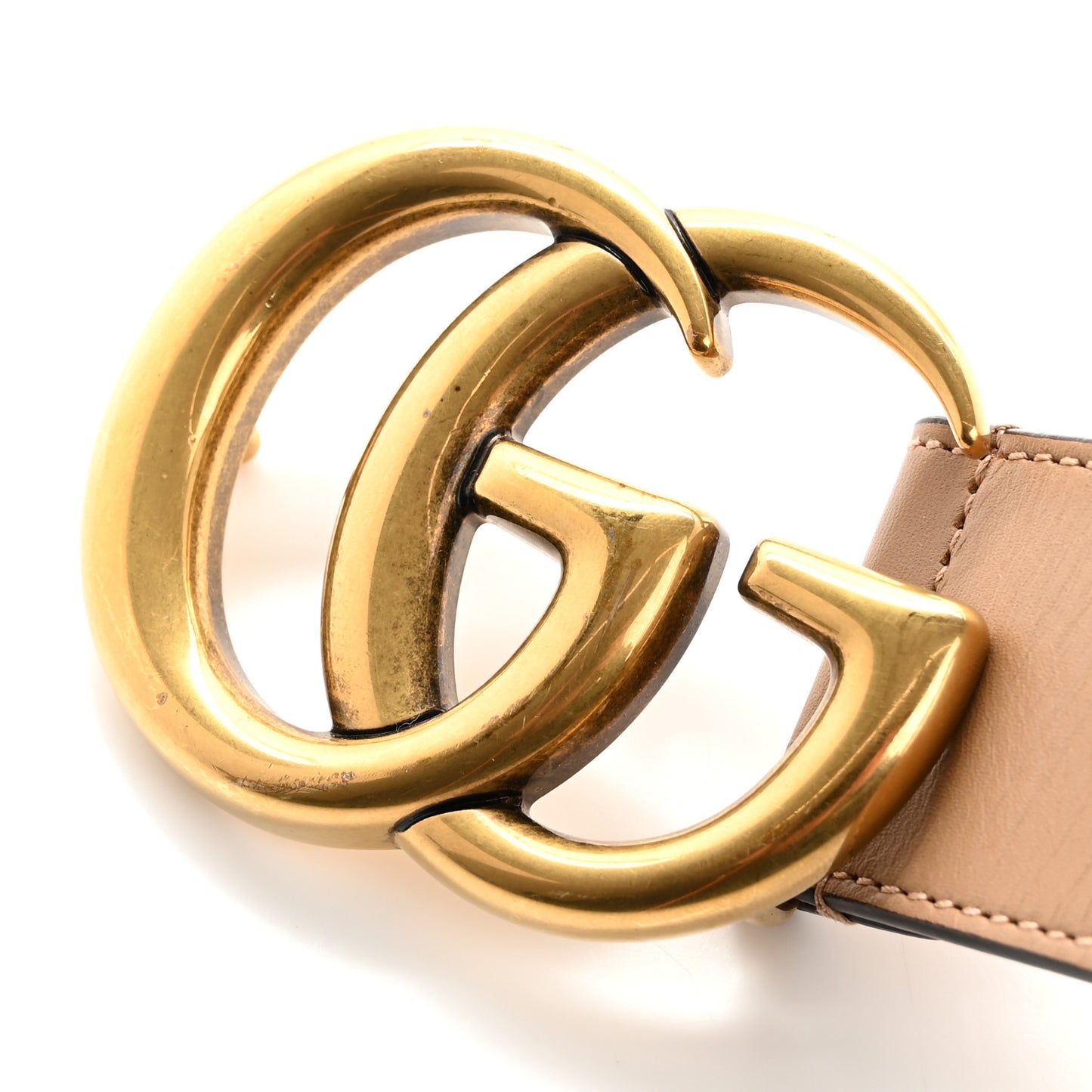 Calfskin Double G 40mm Belt 85 34 Porcelain Rose