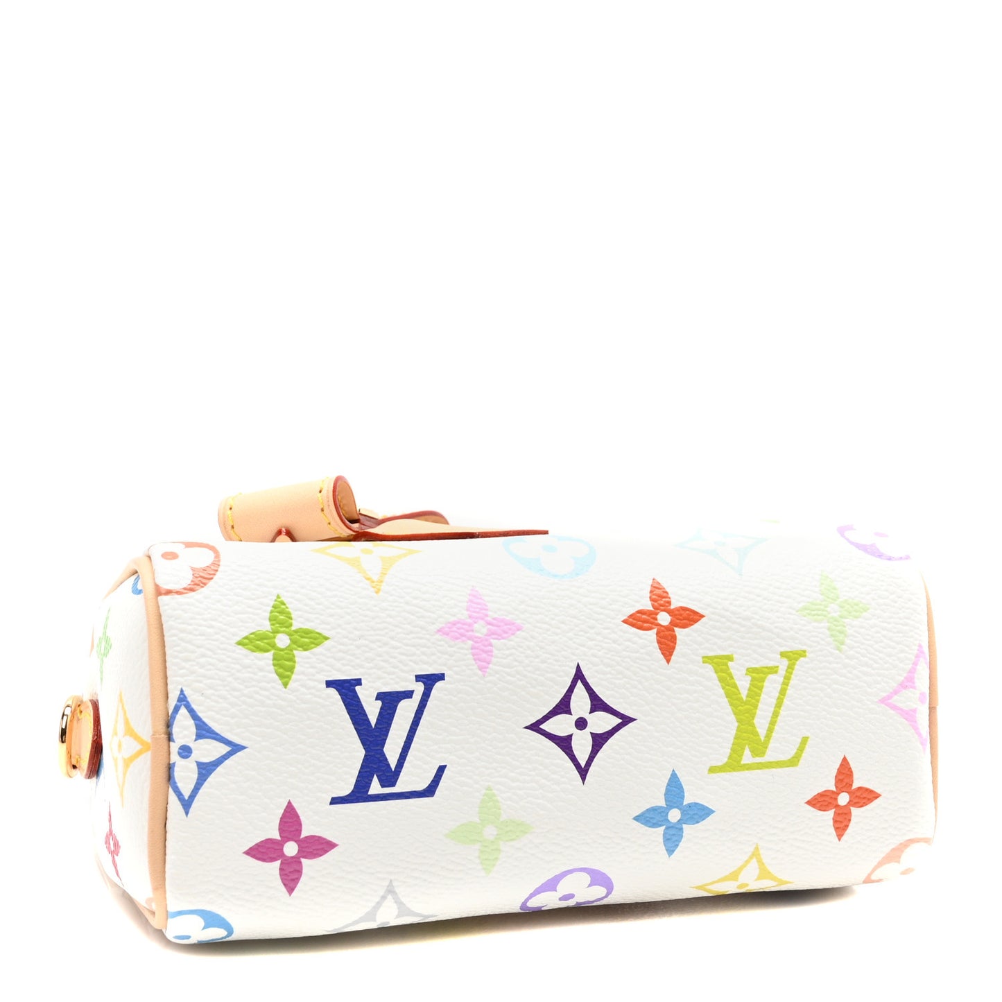 LV X TM Monogram Multicolor Nano Speedy White