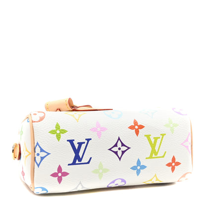 Louis Vuitton LV X TM Monogram Multicolor Nano Speedy White 4 of 10