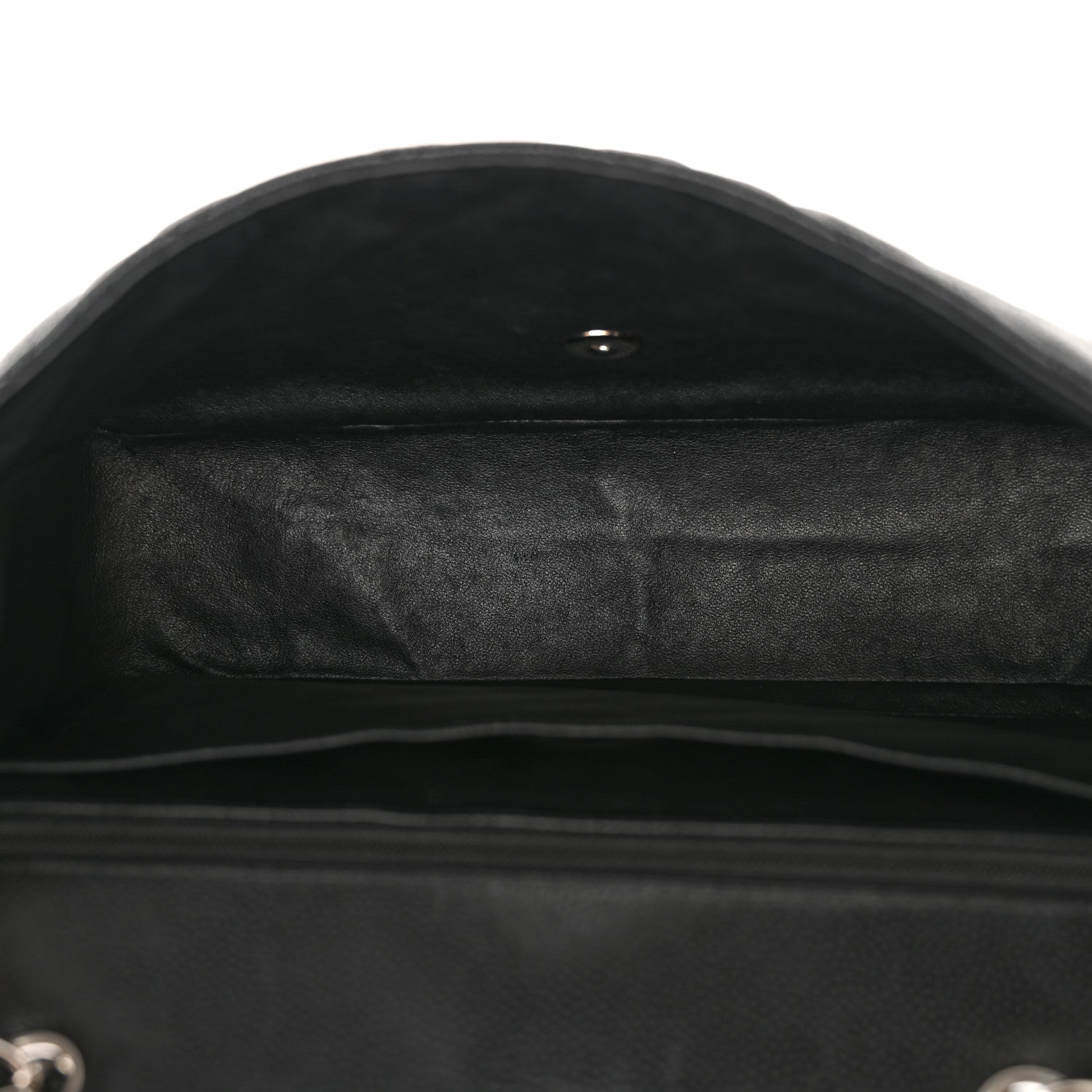 Chanel Caviar Quilted Jumbo Single Flap  Black 5 of 13