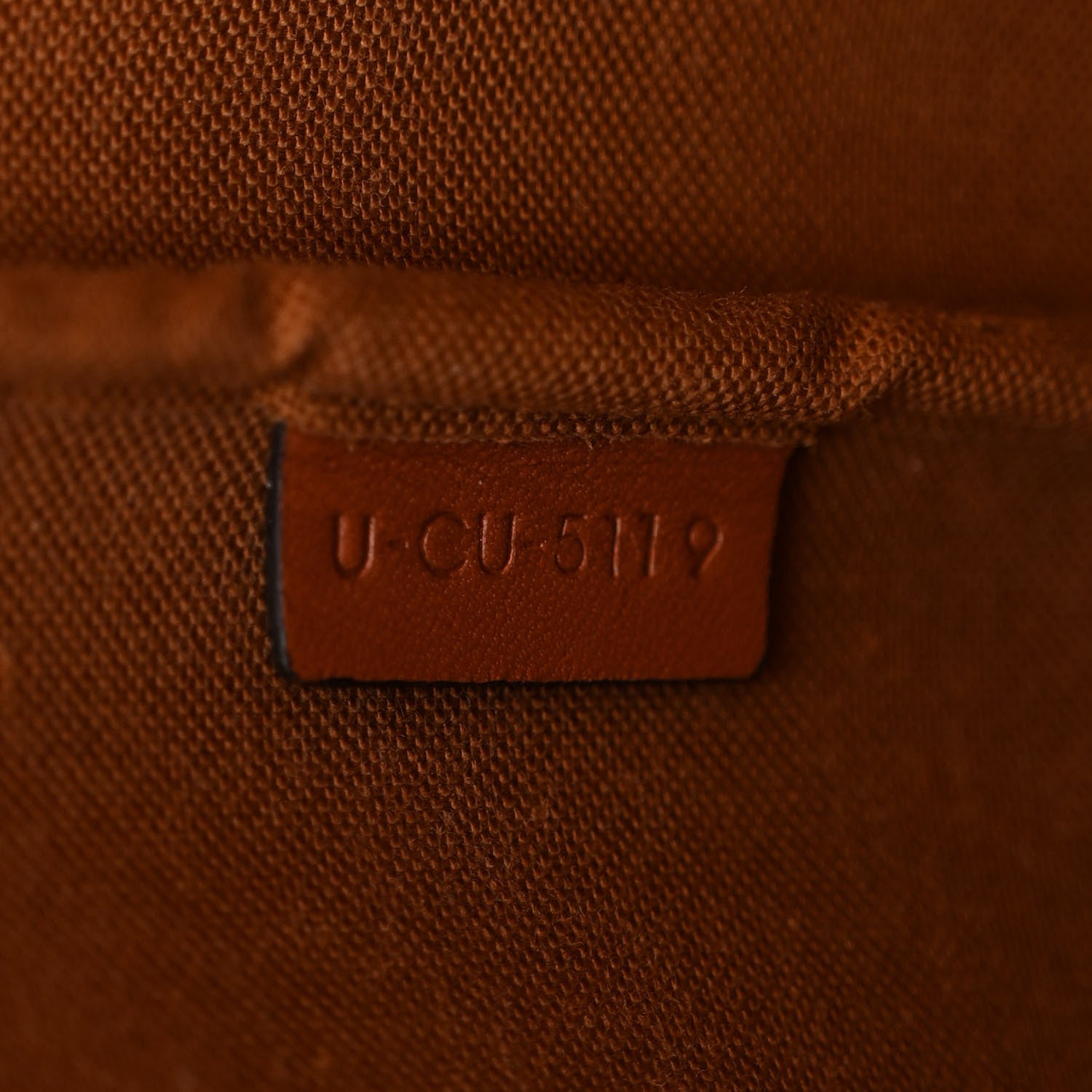 Celine Triomphe Canvas Calfskin Medium Bucket Bag Tan 7 of 11