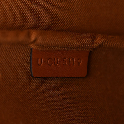 Celine Triomphe Canvas Calfskin Medium Bucket Bag Tan 7 of 11