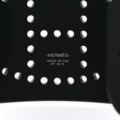 Hermes Aluminium Evelyne Sunset Cuff Bracelet Black 4 of 5