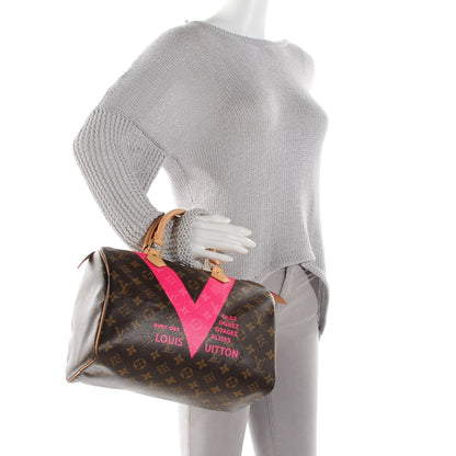 Louis Vuitton Monogram Speedy 30 V Grenade 2 of 7