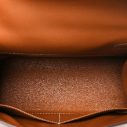 Hermes Epsom Kelly Sellier 28 Gold 5 of 11