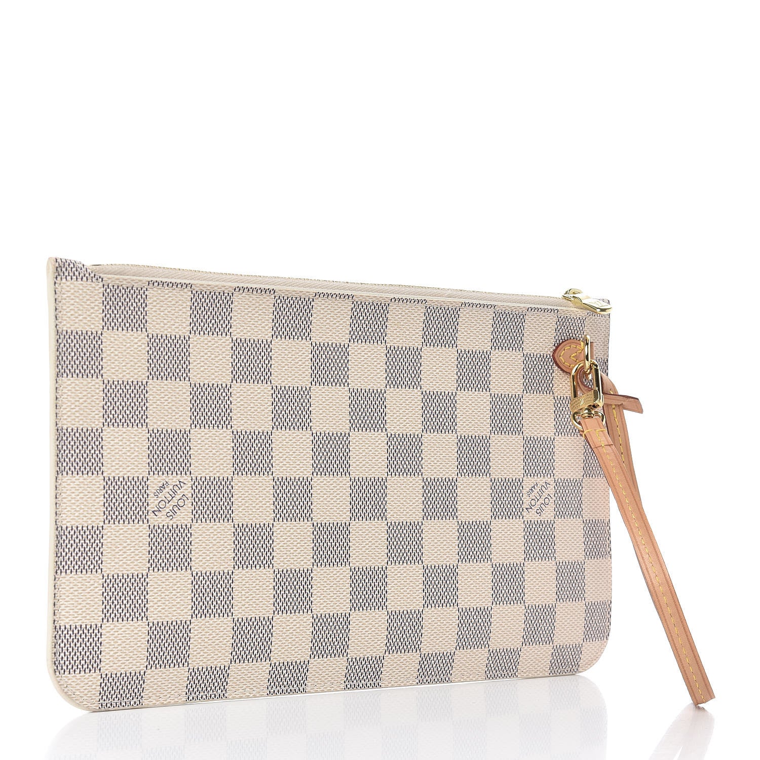 Louis Vuitton Damier Azur Neverfull MM GM Pochette 3 of 8