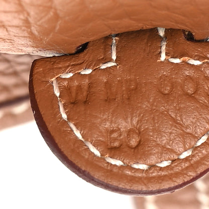 Hermes Taurillon Clemence Evelyne TPM Gold 6 of 10