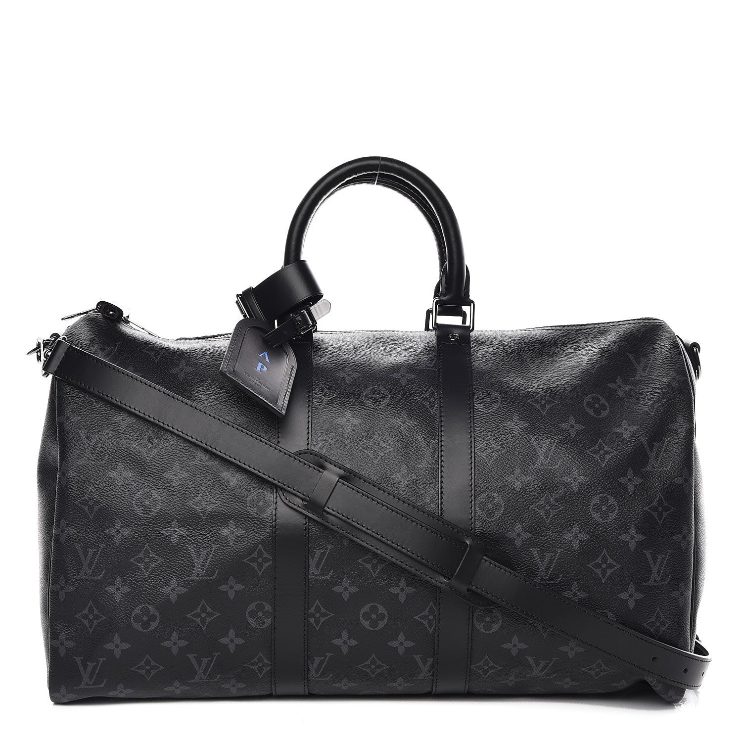 Louis Vuitton Monogram Eclipse Keepall Bandouliere 45 1 of 10