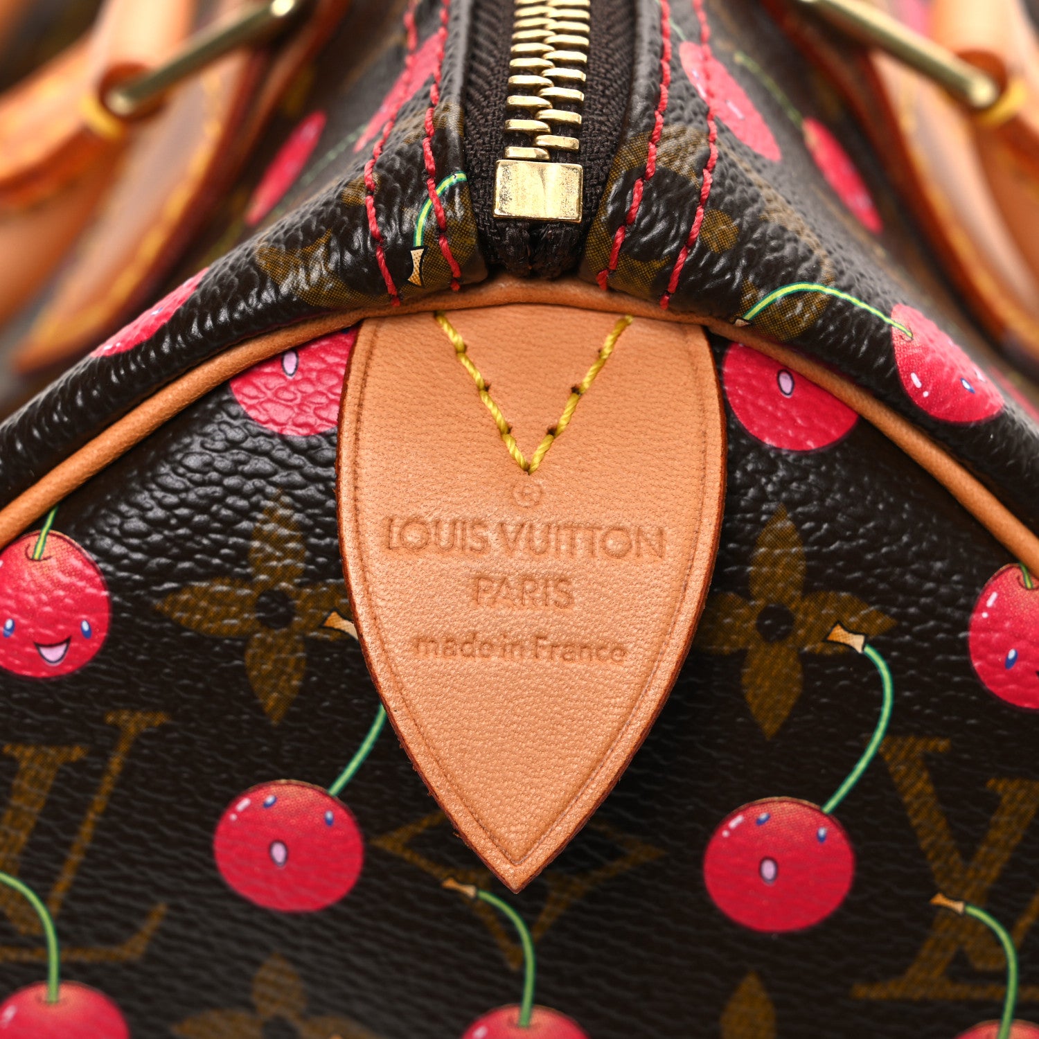 Louis Vuitton Monogram Cerises Speedy 25 6 of 12