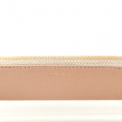Chanel Grained Calfskin Quilted Cuba Wallet On Chain WOC White 10 of 13