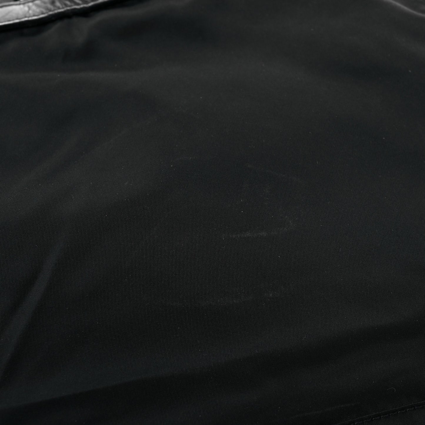 Tessuto Nylon Calfskin Medium Backpack Black