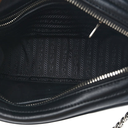 Prada Soft Calfskin Diagramme Camera Bag Black 5 of 8