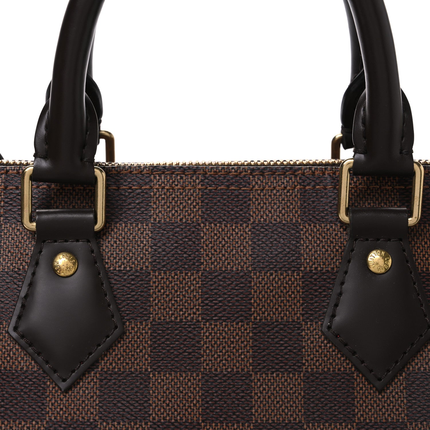 Louis Vuitton Damier Ebene Speedy Bandouliere 25 7 of 9