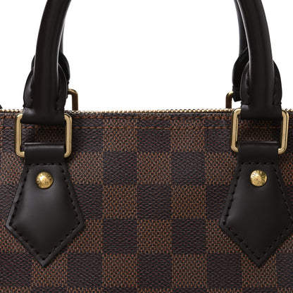 Louis Vuitton Damier Ebene Speedy Bandouliere 25 7 of 9