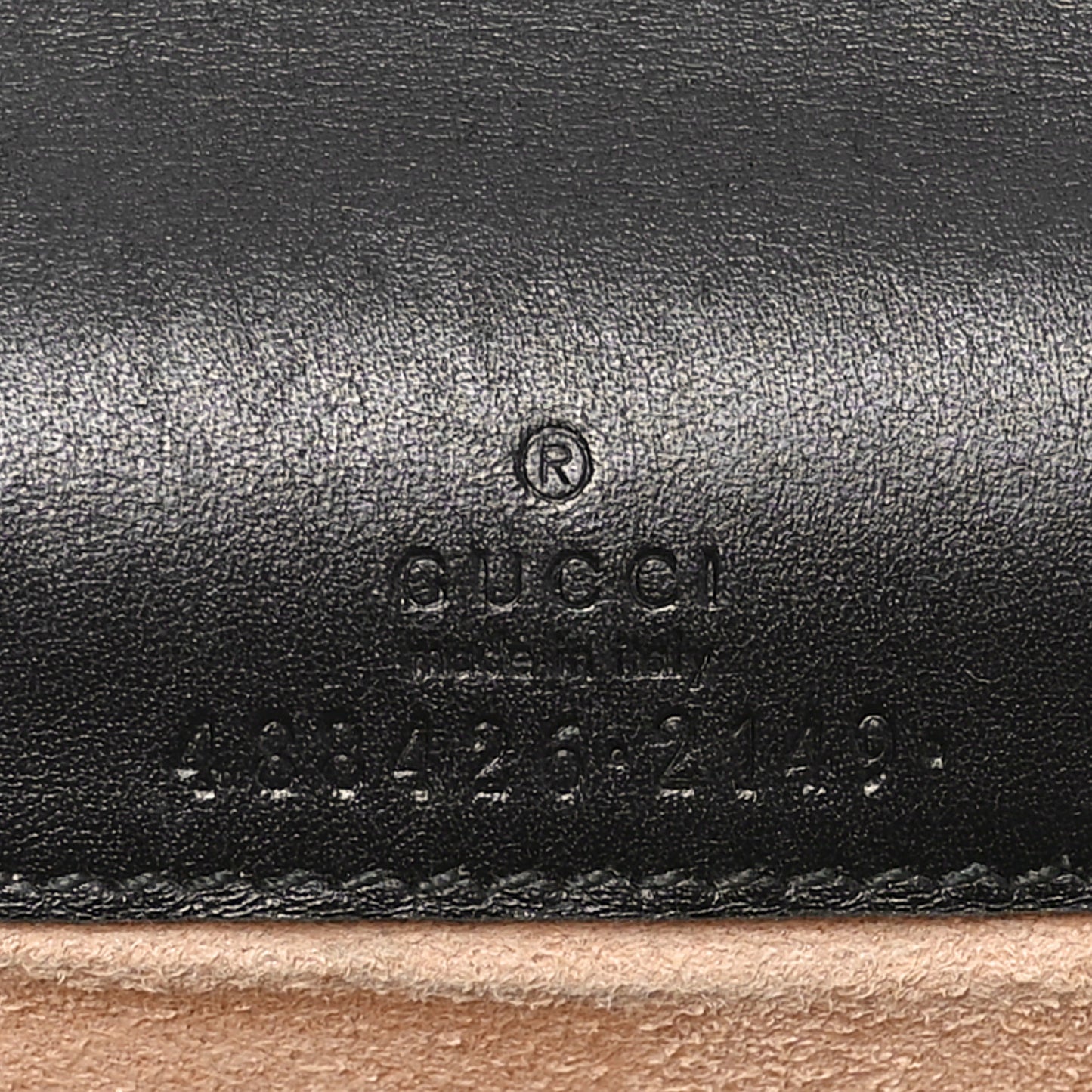 Calfskin Matelasse GG Marmont Mini Bag Black