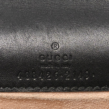 Gucci Calfskin Matelasse GG Marmont Mini Bag Black 6 of 10