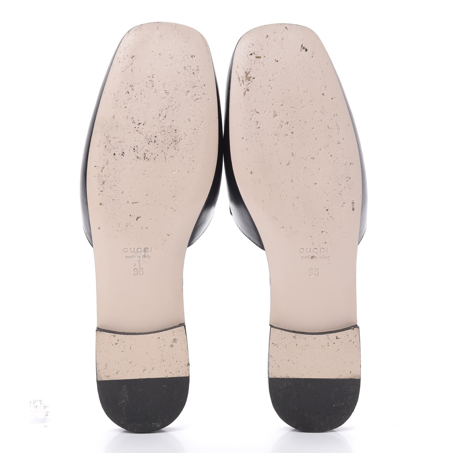 Gucci Malaga Kid Crystal Square G Madelyn Slippers 36 Black 8 of 15