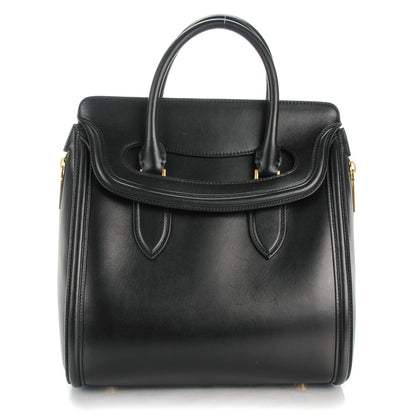 Alexander McQueen Calfskin Large Heroine Black 1 of 8