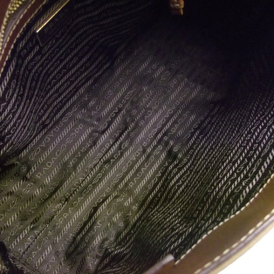 Prada Tessuto Nylon Foldover Large Shoulder Bag 7 of 10