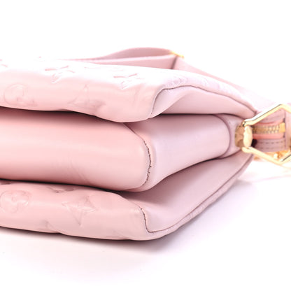 Louis Vuitton Lambskin Embossed Monogram Coussin PM Rose 8 of 8