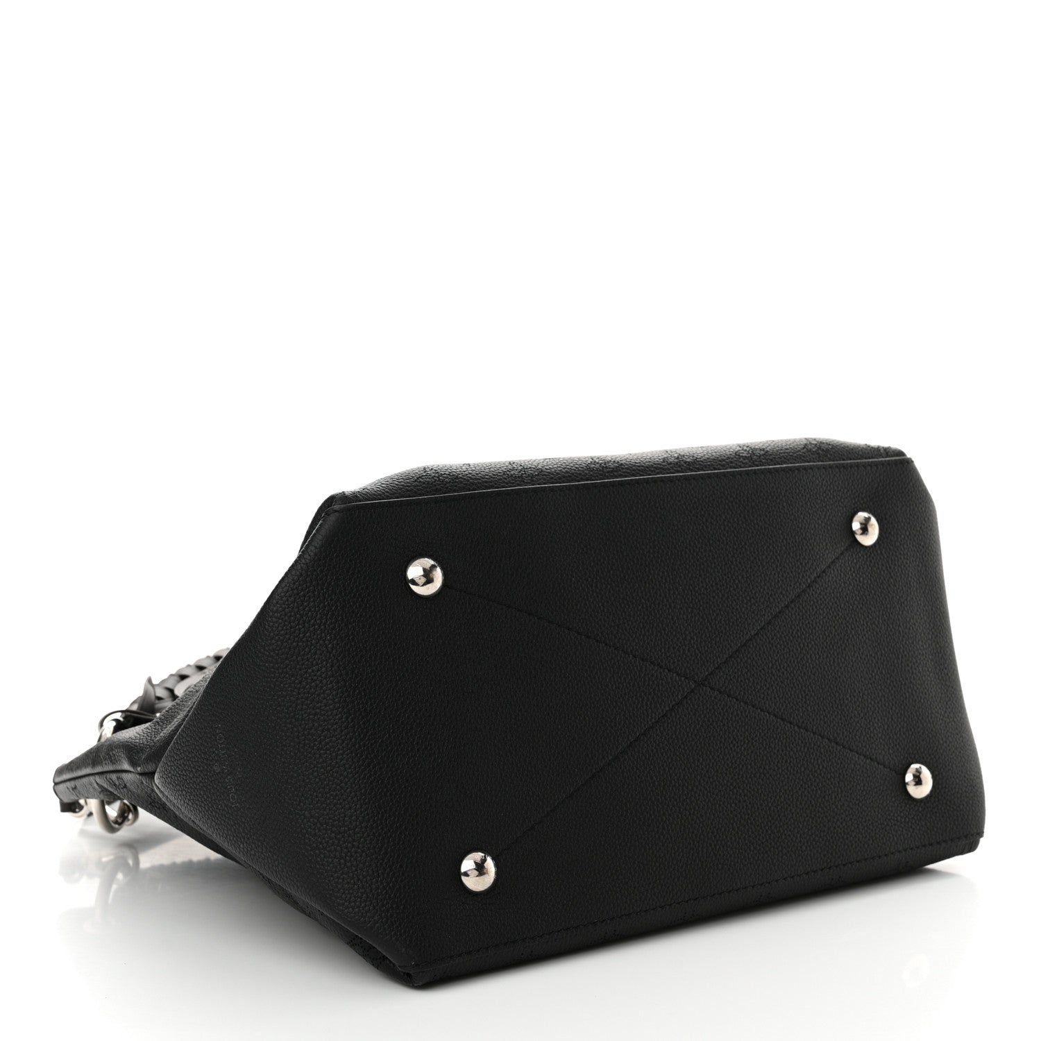 Louis Vuitton Mahina Beaubourg Hobo MM Black 4 of 10