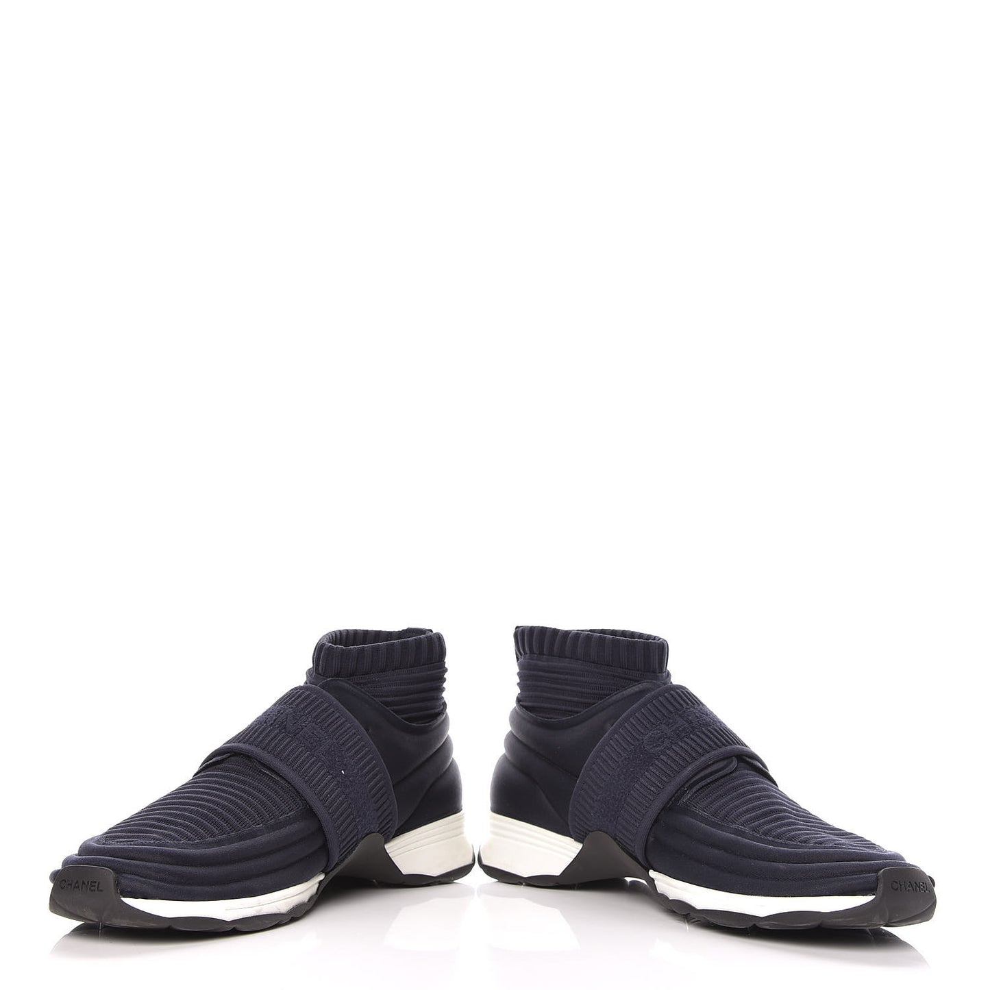 Stretch Fabric CC Sneakers 42 Blue