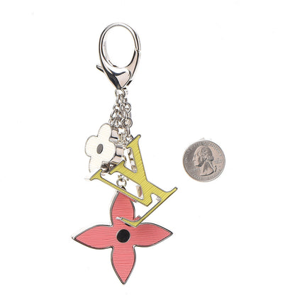 Louis Vuitton Fleur d'Epi Bag Charm Tri-Color 2 of 5